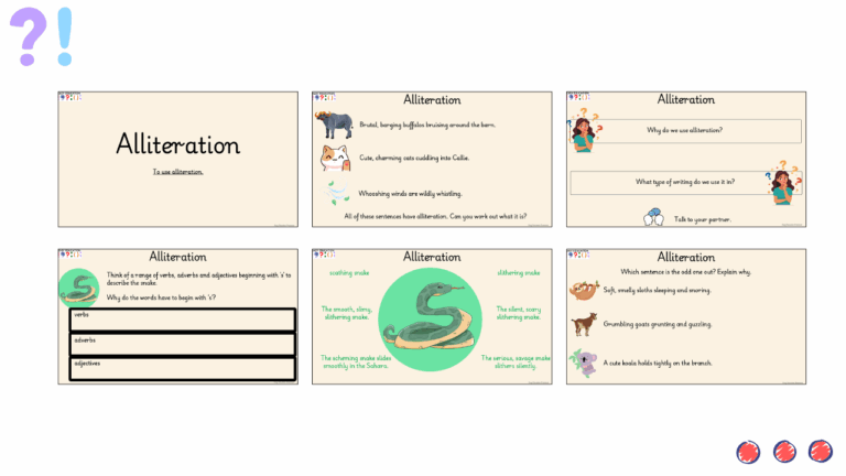 Alliteration – Easy Education Grammar