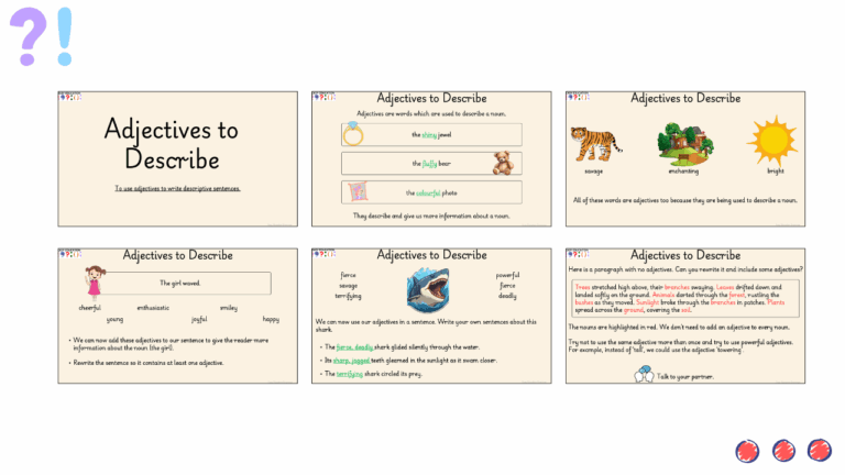 Adjectives to Write an Effective Description – Easy Education Grammar