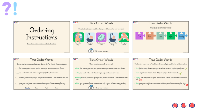 Ordering Writing Ordering Instructions – Easy Education Grammar